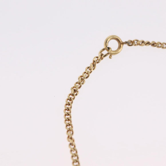 Christian Dior Bracelet Metal Gold Auth 206851