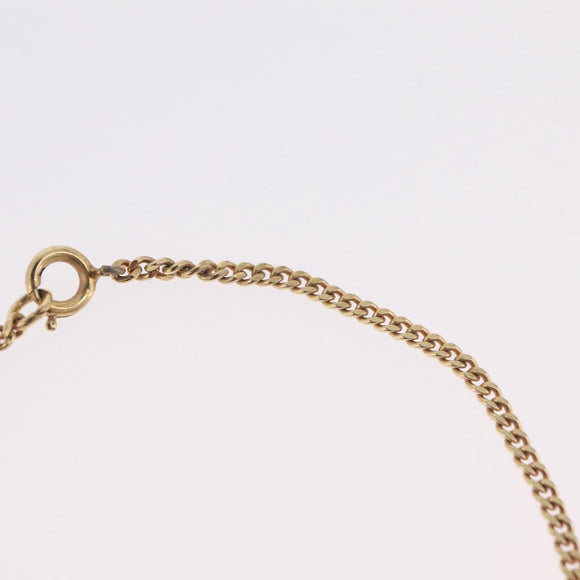 Christian Dior Bracelet Metal Gold Auth 206851