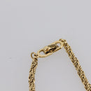 Christian Dior Brooch Necklace Metal 3 Set Gold Tone Auth 206852-15
