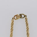Christian Dior Brooch Necklace Metal 3 Set Gold Tone Auth 206852-19
