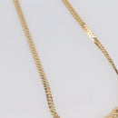 Christian Dior Brooch Necklace Metal 3 Set Gold Tone Auth 206852-5