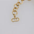 Christian Dior Brooch Necklace Metal 3 Set Gold Tone Auth 206852-7