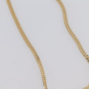 Christian Dior Brooch Necklace Metal 3 Set Gold Tone Auth 206852-9