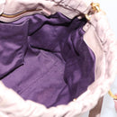 Miu Miu Hand Bag Vitellolux 2way Pink Gold Auth 206863A-20