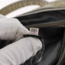 Miu Miu Hand Bag Leather Gray Silver Auth 206866A-12