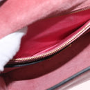 Miu Miu Shoulder Bag Leather Pink Gold Auth 206867A-26