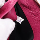 Miu Miu Shoulder Bag Leather Pink Gold Auth 206869A-12