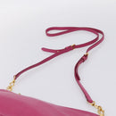Miu Miu Shoulder Bag Leather Pink Gold Auth 206869A-8