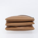 Miu Miu Hand Bag Leather Brown Gold Auth 206871A-6