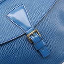 LOUIS VUITTON Epi June Feuille Shoulder Bag Blue M52155 LV Auth 206872A-17