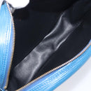 LOUIS VUITTON Epi June Feuille Shoulder Bag Blue M52155 LV Auth 206872A-20