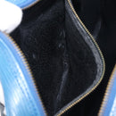 LOUIS VUITTON Epi June Feuille Shoulder Bag Blue M52155 LV Auth 206872A-24
