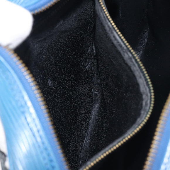 LOUIS VUITTON Epi June Feuille Shoulder Bag Blue M52155 LV Auth 206872A