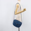 LOUIS VUITTON Epi June Feuille Shoulder Bag Blue M52155 LV Auth 206872A-27