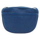 LOUIS VUITTON Epi June Feuille Shoulder Bag Blue M52155 LV Auth 206872A-3
