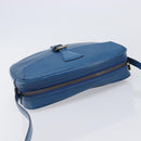 LOUIS VUITTON Epi June Feuille Shoulder Bag Blue M52155 LV Auth 206872A-6
