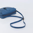 LOUIS VUITTON Epi June Feuille Shoulder Bag Blue M52155 LV Auth 206872A-7