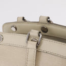 LOUIS VUITTON Epi Blair MM Hand Bag 2way White Yvoire M40330 LV Auth 206873-24
