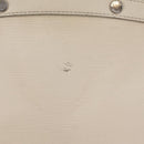 LOUIS VUITTON Epi Blair MM Hand Bag 2way White Yvoire M40330 LV Auth 206873-2