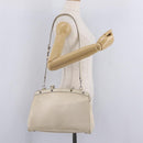 LOUIS VUITTON Epi Blair MM Hand Bag 2way White Yvoire M40330 LV Auth 206873-35