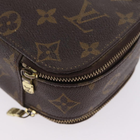 LOUIS VUITTON Monogram Trousse Brush PM Cosmetic Pouch M47510 LV Auth 206874