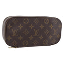 LOUIS VUITTON Monogram Trousse Brush PM Cosmetic Pouch M47510 LV Auth 206874-1