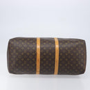 LOUIS VUITTON Monogram Keepall 55 Boston Bag M41424 LV Auth 206875-10
