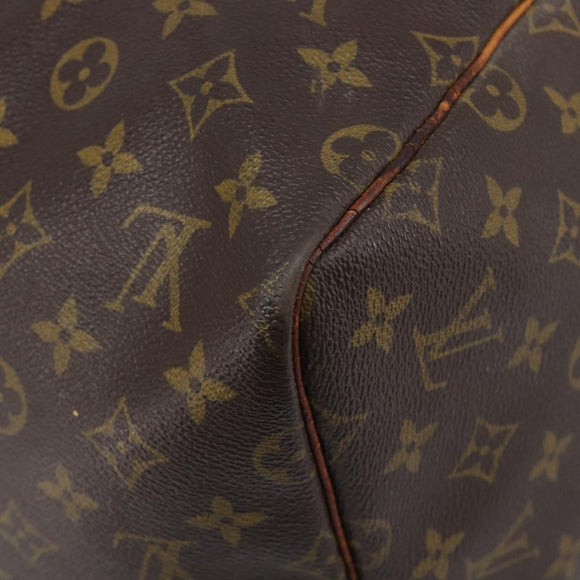 LOUIS VUITTON Monogram Keepall 55 Boston Bag M41424 LV Auth 206875