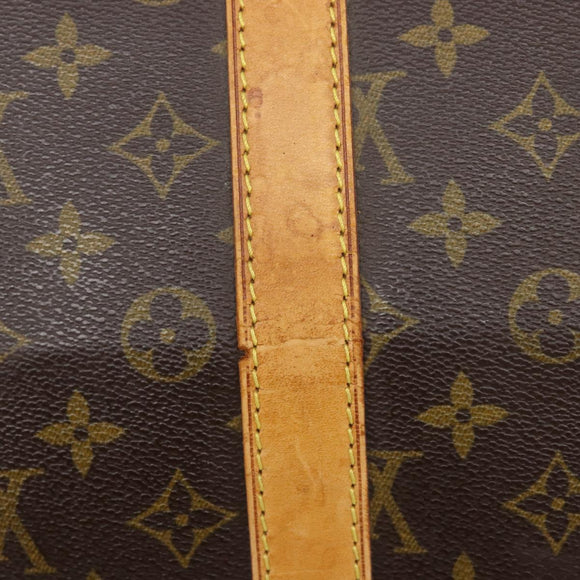 LOUIS VUITTON Monogram Keepall 55 Boston Bag M41424 LV Auth 206875