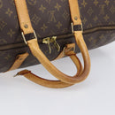 LOUIS VUITTON Monogram Keepall 55 Boston Bag M41424 LV Auth 206875-8