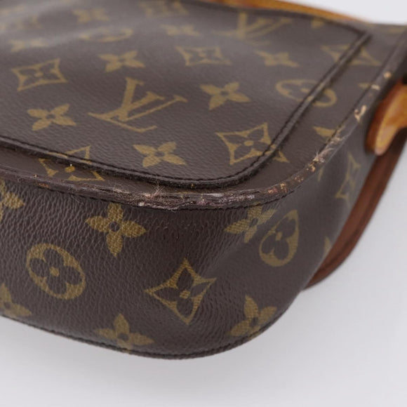 LOUIS VUITTON Monogram Saint Cloud MM Shoulder Bag M51243 LV Auth 206877