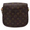 LOUIS VUITTON Monogram Saint Cloud MM Shoulder Bag M51243 LV Auth 206877-2