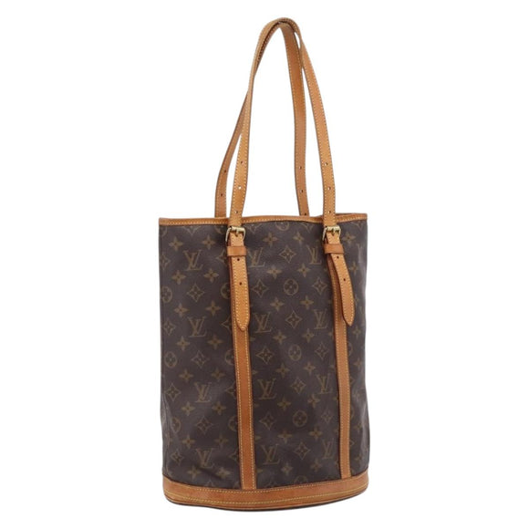 LOUIS VUITTON Monogram Bucket GM Shoulder Bag M42236 LV Auth 206879