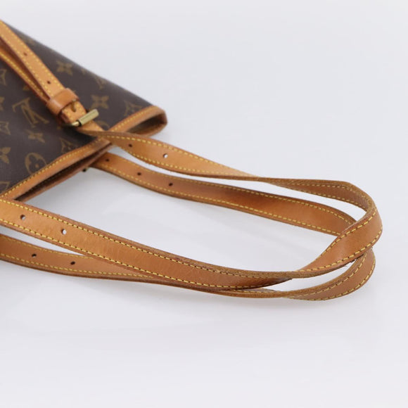 LOUIS VUITTON Monogram Bucket GM Shoulder Bag M42236 LV Auth 206879