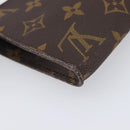 LOUIS VUITTON Monogram Bucket GM Accessory Pouch LV Auth 206880-16