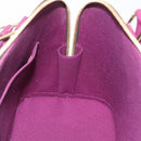 LOUIS VUITTON Monogram Totem Alma PM Hand Bag Purple LV Auth 206881SAM-21