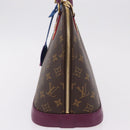 LOUIS VUITTON Monogram Totem Alma PM Hand Bag Purple LV Auth 206881SAM-4