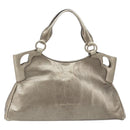 Cartier Marcello Hand Bag Leather Gold Auth 206884A-13