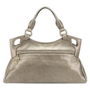 Cartier Marcello Hand Bag Leather Gold Auth 206884A-2