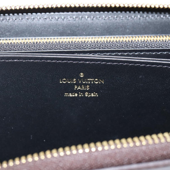 LOUIS VUITTON Damier Ebene Transformed Zippy Long Wallet M63490 LV Auth 206899M