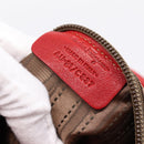 Salvatore Ferragamo Vala Shoulder Bag Leather Red Gold Auth 206910A-12
