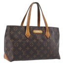 LOUIS VUITTON Monogram Wilshire PM Hand Bag M45643 LV Auth 206912-1