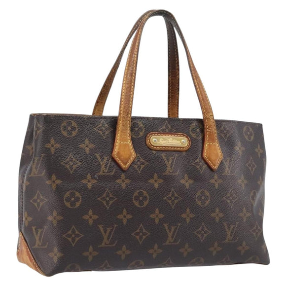 LOUIS VUITTON Monogram Wilshire PM Hand Bag M45643 LV Auth 206912