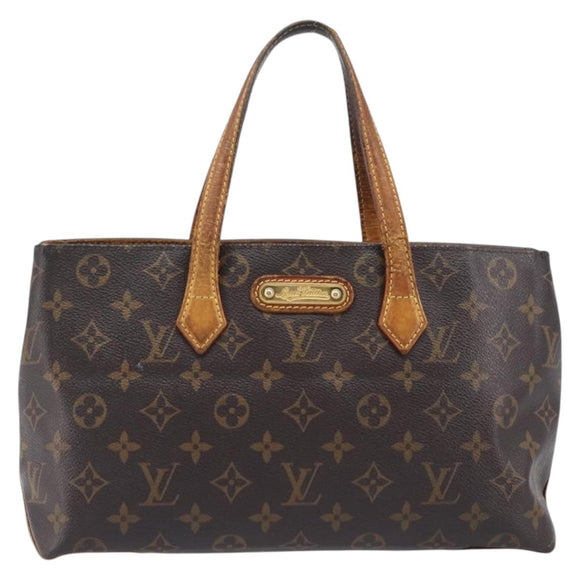 LOUIS VUITTON Monogram Wilshire PM Hand Bag M45643 LV Auth 206912