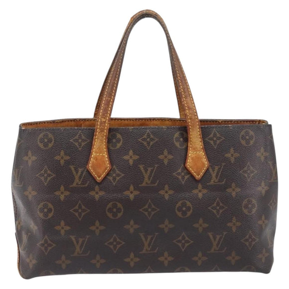 LOUIS VUITTON Monogram Wilshire PM Hand Bag M45643 LV Auth 206912