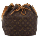 LOUIS VUITTON Monogram Petit Noe Shoulder Bag M42226 LV Auth 206913V-13