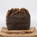 LOUIS VUITTON Monogram Petit Noe Shoulder Bag M42226 LV Auth 206913V-12