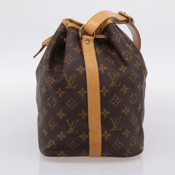 LOUIS VUITTON Monogram Petit Noe Shoulder Bag M42226 LV Auth 206913V