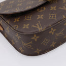 LOUIS VUITTON Monogram Saint Cloud GM Shoulder Bag M51242 LV Auth 206914-11