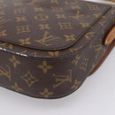 LOUIS VUITTON Monogram Saint Cloud GM Shoulder Bag M51242 LV Auth 206914-12